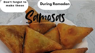 Homemade Crispy Samosas | Step-by-Step Recipe for Ramadan