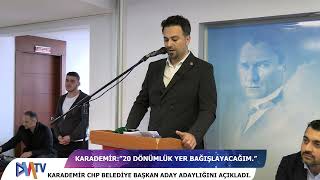 FERHAT KARADEMİR CHP GİRESUN BELEDİYE BAŞKAN ADAY ADAYI