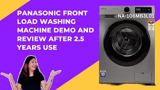 Panasonic Front load washing machine amazing features|Best Japanese advanced technology| Pros \u0026 cons