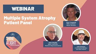 Multiple System Atrophy Patient Panel March 2023