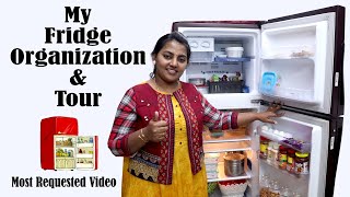 Fridge Organization in tamil | My Fridge Organisation \u0026 Tour | Fridge Organisation ideas in tamil