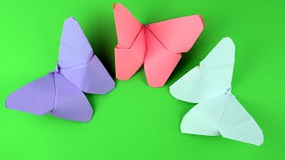 How to make an Origami Butterfly DIY - Origami paper butterfly step by step tutorial