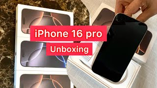 You tube এর টাকায় IPhone 16 pro কিনলাম আলহামদুলিল্লাহ / iPhone 16 pro Unboxing  \u0026 Review