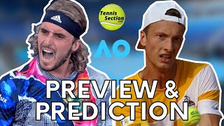 Stefanos Tsitsipas vs Jiri Lehecka - Match Preview & Prediction - 2023 Australian Open