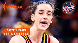 CAITLIN CLARK DROPS A 30-PIECE in tough loss for the Fever 😳 | WNBA on ESPN