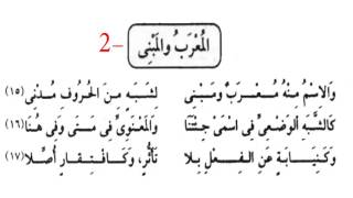 ٢- المعرب والمبني ألفية ابن مالك #ألفية_ابن_مالك #الألفية #محمد_صالح_المرابع