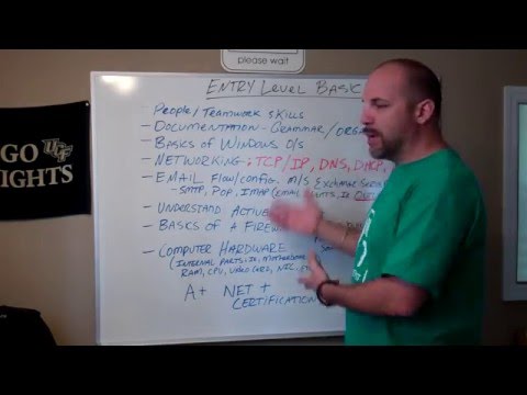 Basic Skills for Entry Level Computer Jobs (what you should know) Basic Skills for Entry Level Computer Jobs (what you should know)
