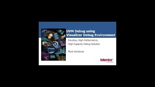 UVM Debug using Visualizer Debug Environment