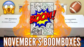 WE'RE ON FIRE (BIG BOOM)! 😱🔥 November's Elite, Platinum, & Mid-End Football Boomboxes