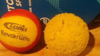 Pickleball Backboard Drilling:  Gamma Foam Ball Volleys