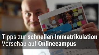 Tipps zur IU Immatrikulation ins Fernstudium: So geht's schneller – Bachelorstudium + FlexLearning