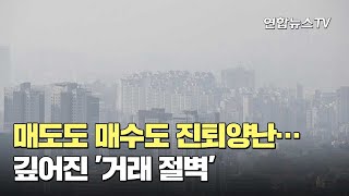 매도도 매수도 진퇴양난…깊어진 '거래 절벽' / 연합뉴스TV (YonhapnewsTV)