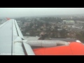 easyjet a319 onboard landing geneva beautiful approach