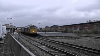 DCR 31601 on 5Z31 washward heath-laira stock move through newton abbot 02-10-2012 (HD}