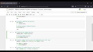 Python Tutorial 13 Python Lambda Functions