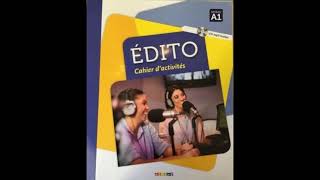 EDITO A1 cahier d'activité - piste 28