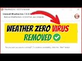 Weather Zero Virus: What is it & How to Remove?