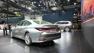 2025 Lexus ES exterior and interior auto show video