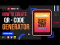 How to create a QR code generator using JavaScript     #javascript