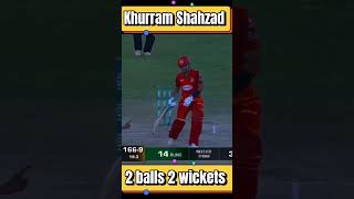 Brilliant Bowling By Khurram Shahzad| 2 wickets | #cricket #psl #psl8 #cricketlover #hblpsl8