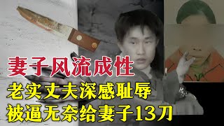 妻子长得丑却勾三搭四风流成性，老实丈夫深感屈辱、被逼无奈给妻子13刀#真实案件 #真实故事 #大案纪实 #大案要案 #大案解說 #真實故事