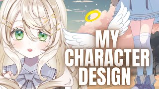 Know more about my V-tubing design || Amashiro Ayane - Waconne Vtuber