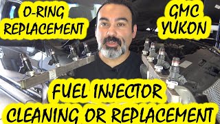 GMC Yukon 2007 – 2014 6.2L How to Clean and or Replace Fuel Injectors or Seals. O-Ring Replacement