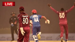 Afghanistan vs West Indies 1st T20 LIVE | West Indies won by 30 runs