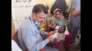 NICVD sets up free medical camp for flood/rain victims at Nawabshah