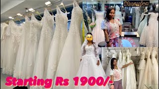 Siliguri Christian Wedding Gown Collection under 2000₹