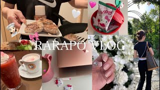 【vlog】一人暮らしOLの自炊記録+日常👩🏻‍💻🍒cafe/new nail🩵