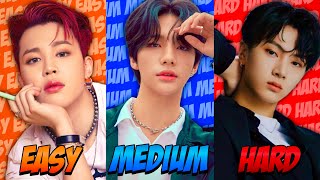 How Many KPOP Idols Do You Know? (From EASY to Hard) | Name The Kpop Idol Challenge #3