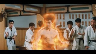 Bruce Lee fight scene with flame VFX | After Effects Edits | Fist of Fury 李小龍 精武门