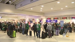 Eagles fans migrate Southwest for Super Bowl LVII
