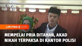 Viral! Pasangan Nikah di Kantor Polisi Gegara Mempelai Pria Terlibat Pengeroyokan | Liputan 6