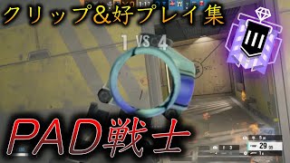 【R6S PS4】マウサーと疑われたPAD戦士のランククリップ\u0026好プレイ集！1vs5クラッチ！【レインボーシックスシージ】【シージ PS4】【R6S PS4】