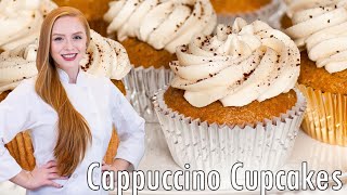 AMAZING!! Cappuccino Cupcakes Recipe with Coffee Kahlua Buttercream