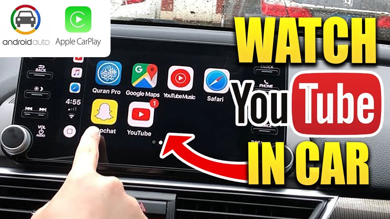 How To Watch Youtube In Your Car Apple Carplay Android Auto Watch
