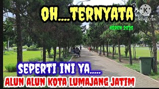 Oh...ternyata!!!seperti ini ya....alun alun kota lumajang jatim