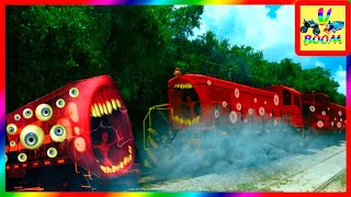 All TRAIN EATER in Real Life Halloween Stories 🚂🎃