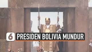 Ditekan Demonstrasi dan Militer, Presiden Bolivia Mundur - Liputan6.com