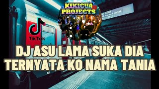 DJ ASU LAMA SUKA DIA REMIX TIKTOK TERBARU FULL BASS 2023 | DJ TERNYATA KO NAMA TANIA