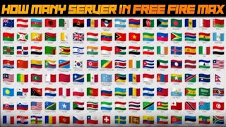 HOW MANY SERVER ARE IN FREE FIRE MAX | TOTAL KITNE SERVER HAI IN WORLD |#shorts #short #freefiremax