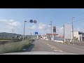 4k drive gifu japan minokamo city to shirakawa town