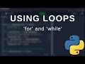 Beginner Python - Basic 'for' and 'while' loops (Guess My Number Game Tutorial)