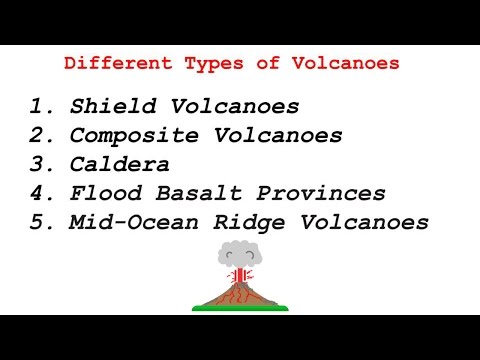 What is the three types of volcanic earthquakes?
