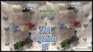 Dollar tree craft room organizer ideas / dollar store bead organizer / jewelry/ glitter / paint diy