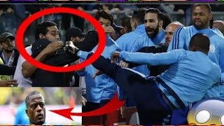 Patrice Evra Kicking Marseille Soccer Fan In the head