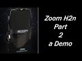 Zoom H2N Part 2 Harp demo