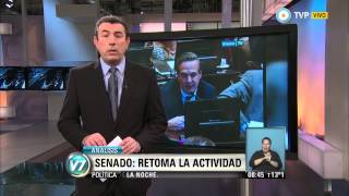 Visión 7 - Senado: retoma la actividad